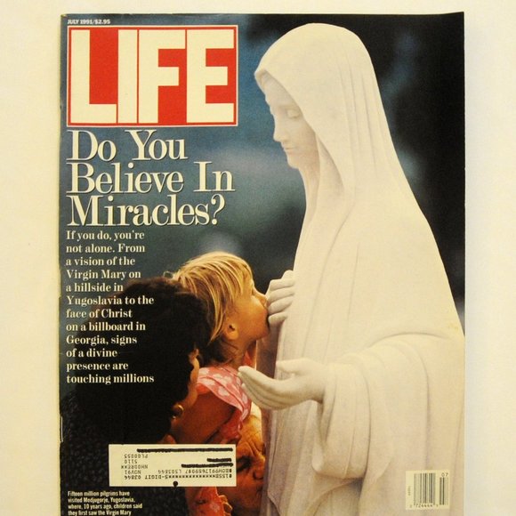 VTG 1991 LIFE Magazines Your CHOICE Miracles Nat'l Park Family Shark Heaven Mars - Picture 6 of 10